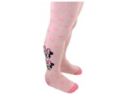 PUNČOCHÁČE MINNIE em 9875 růžové (Velikost 4-5)