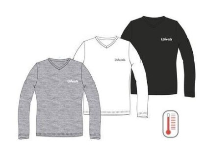 THERMO TRIKO USHUAIA - dospělé velikosti - černé Usrh 109 (Velikost M)