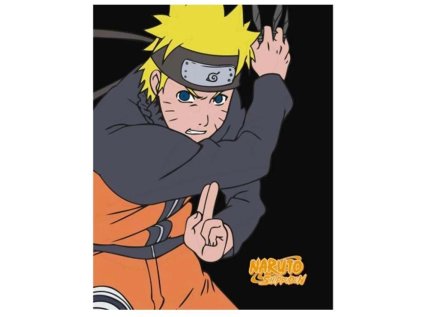 FLÍSOVÁ DEKA NARUTO AY 012 (Velikost uni)