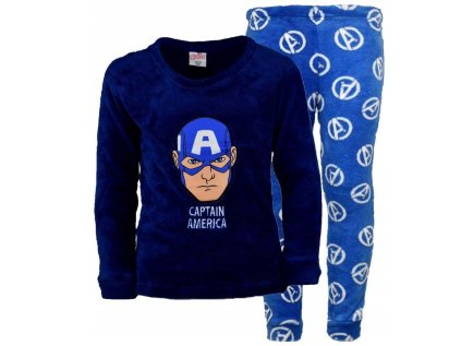 PYŽAMO AVENGERS em 398 tm. modro - modrý (Velikost 4-5)