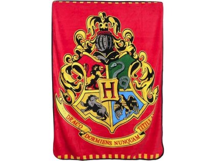 XL FLÍSOVÁ DEKA HARRY POTTER em 128 červená (Velikost uni)