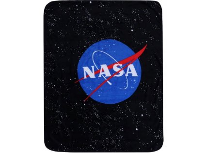 XL FLÍSOVÁ DEKA NASA em 071 černá (Velikost uni)