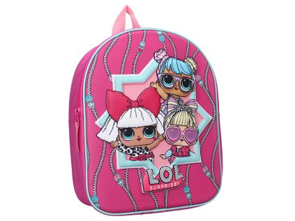 3D BATOH LOL Va 585-4208 malinový (Velikost uni)