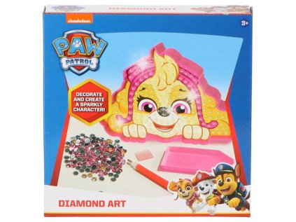 DIAMANTOVÉ MALOVÁNÍ TLAPKOVÁ PATROLA Sam 4724 Sky (Velikost uni)