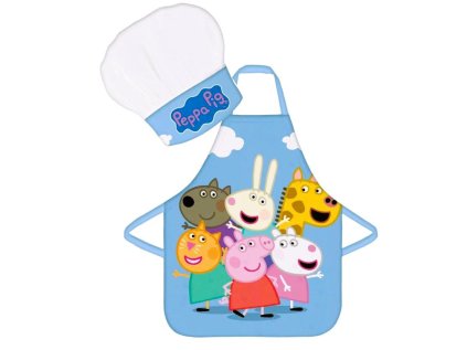 KUCHAŘSKÝ SET PEPPA PIG ja 230028 modrý (Velikost uni)