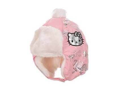 UŠANKA HELLO KITTY hm 4010 růžová (Velikost 52)