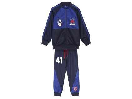 TEPLÁKOVÁ SOUPRAVA CAPTAIN AMERICA Cer 0133 (Velikost 7)