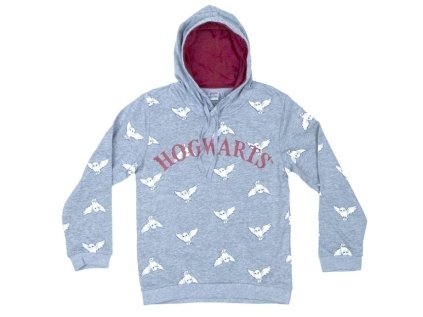 MIKINA HARRY POTTER Cer 7718 šedá Hedvika (Velikost 8)