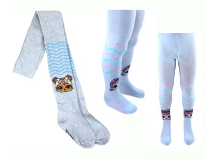 PUNČOCHÁČE LOL em 208 šedé (Velikost 4-5)