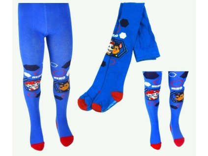 PUNČOCHÁČE TLAPKOVÁ PATROLA em 007 modré (Velikost 2-3)