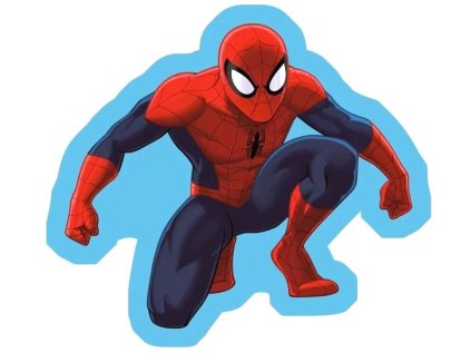 POLŠTÁŘ SPIDERMAN Ay 057 sp - shape modrý (Velikost uni)