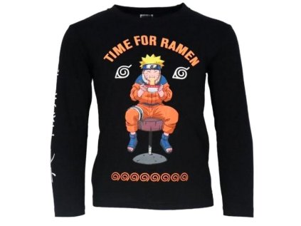TRIKO NARUTO em 019 černé (Velikost 4)
