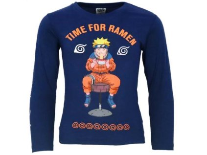 TRIKO NARUTO em 019 tm. modré (Velikost 4)