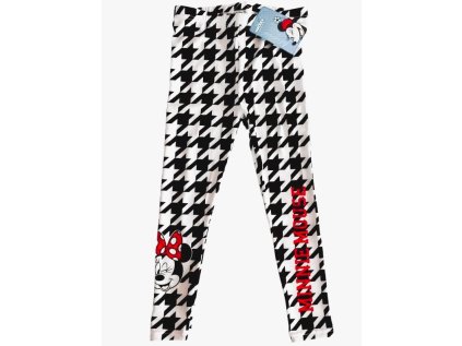 LEGÍNY MINNIE em 9026 černo - bílé (Velikost 104)