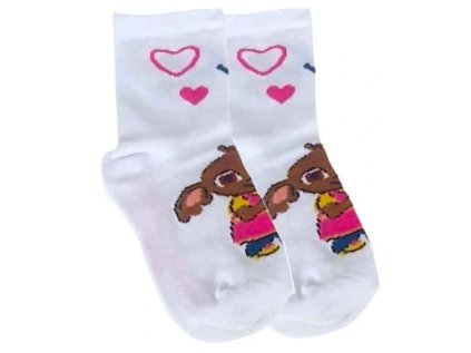 PONOŽKY BING em 105 bílé (Velikost 31-34)