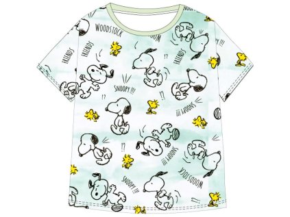 TRIČKO SNOOPY em 5500 zelinkavé (Velikost 11-12)