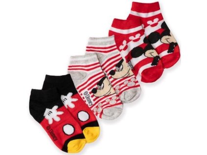 SADA 3 KS PONOŽKY MICKEY (Velikost 31-34)