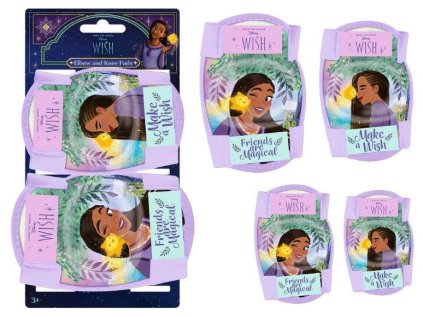 SADA 4 KS CHRÁNIČE KOLEN A LOKTŮ WISH Seven 59358 fialová (Velikost uni)