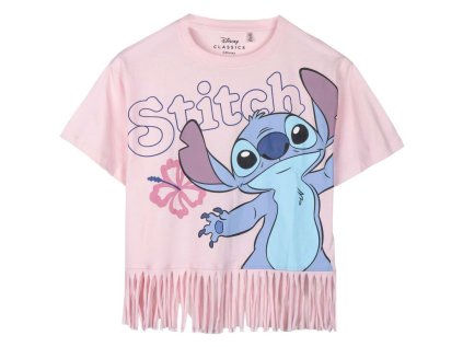TRIČKO STITCH Cer 2900002356 růžové (Velikost 116)