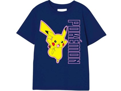 TRIČKO POKÉMON Erv 40611 tm. modré (Velikost 110-116)