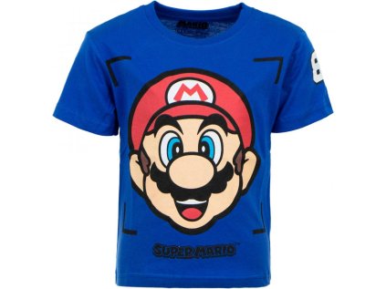 TRIČKO SUPER MARIO 1993 modré (Velikost 3)
