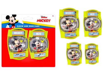 SADA 4 KS CHRÁNIČE KOLEN A LOKTŮ MICKEY Seven 59093 zelené (Velikost uni)