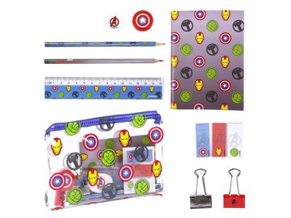 12 - DÍLNÁ PSACÍ SOUPRAVA AVENGERS Cer 3572 (Velikost uni)