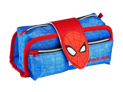 PENÁL NA SUCHÝ ZIP SPIDERMAN Cer 0303 modrý (Velikost uni)