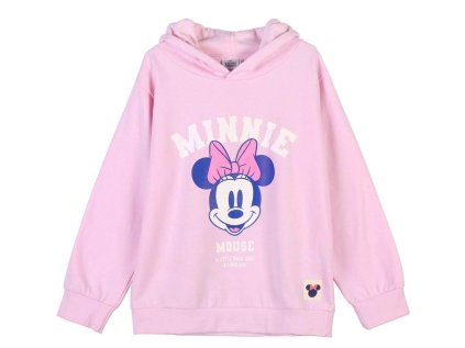 MIKINA MINNIE Cer 0382 růžová (Velikost 7)