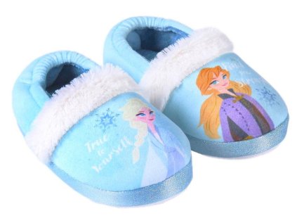 BAČKORY FROZEN Cer am. 5479 tyrkysové (Velikost 34-35)