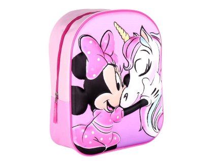 3D BATOH MINNE Cer 4018 růžový (Velikost uni)
