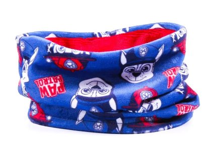 NÁKRČNÍK TLAPKOVÁ PATROLA Cer 9602 tm. modrý (Velikost uni)