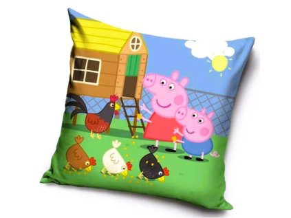 POVLAK NA POLŠTÁŘ PEPPA PIG Ca 235024 slepičky (Velikost uni)