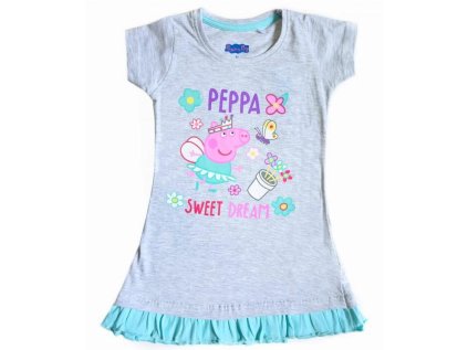 NOČNÍ KOŠILKA PEPPA PIG em 834 šedá (Velikost 3)