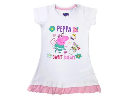 NOČNÍ KOŠILKA PEPPA PIG em 834 bílá (Velikost 92)