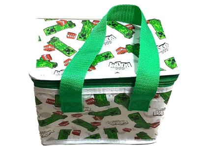 TERMOTAŠKA MINECRAFT Puc coollb 127 bílo - zelená (Velikost uni)