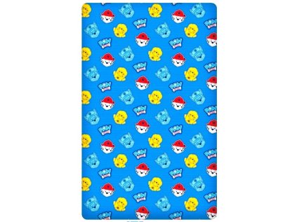 PROSTĚRADLO TLAPKOVÁ PATROLA Ay 268 modré (Velikost uni)