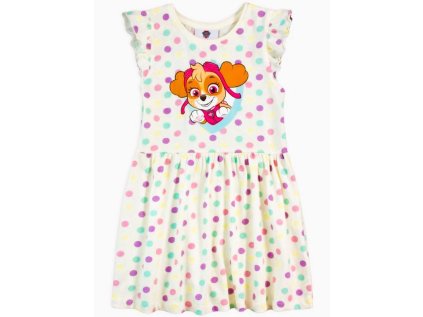 ŠATY TLAPKOVÁ PATROLA em 2652 vanilkové (Velikost 2)