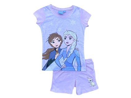 KOMPLET TRIČKO A KRAŤASY FROZEN (Velikost 128)
