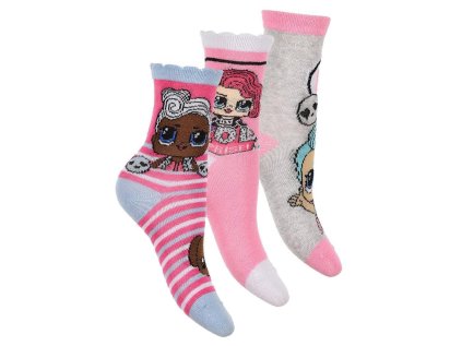 SADA 3 KS PONOŽKY LOL et 0643-1 (Velikost 23-26)