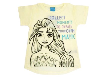 TRIČKO FROZEN em 9453 žluté (Velikost 4)