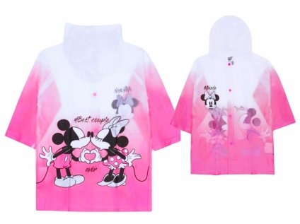 PLÁŠTĚNKA MINNIE em B533 malinová (Velikost 3-4)