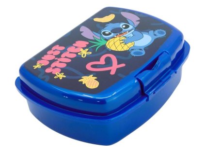 BOX NA SVAČINU LILO A STITCH stor 75038 tm. modrý (Velikost uni)