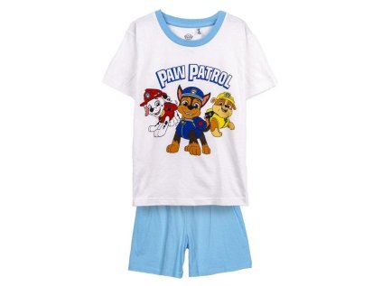 PYŽAMO TLAPKOVÁ PATROLA Cer 1333 box bílo - sv. modré (Velikost 4)