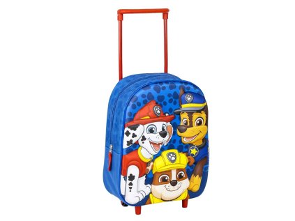 TROLLEY 3D BATOH TLAPKOVÁ PATROLA Cer 5115 modrý (Velikost uni)