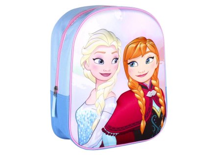 3D BATOH FROZEN Cer 4071 modrý (Velikost uni)