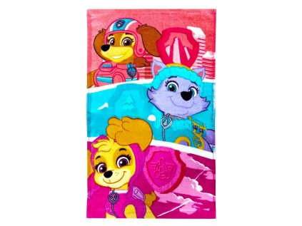 RUČNÍK TLAPKOVÁ PATROLA JFK 036563 girl (Velikost uni)