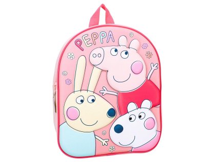 3D BATOH PEPPA PIG 32 cm Va 007-00244 růžový (Velikost uni)