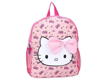 BATOH HELLO KITTY 31 cm Va 230-3223 růžový mašle (Velikost uni)