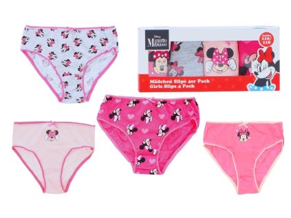SADA 4 KS KALHOTKY MINNIE te rw6 - 518 box (Velikost 3-4)